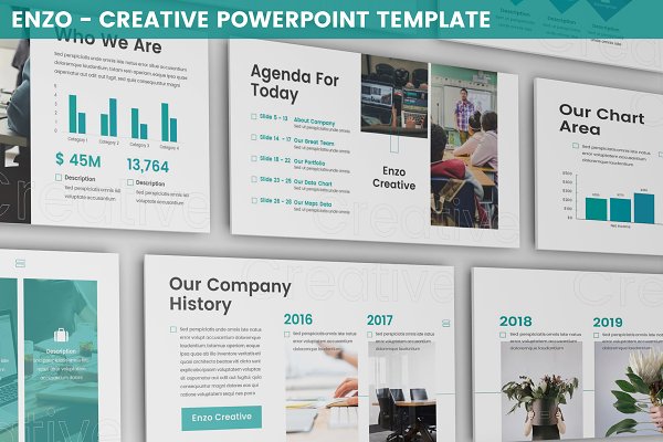 Download Enzo - Creative Powerpoint Template