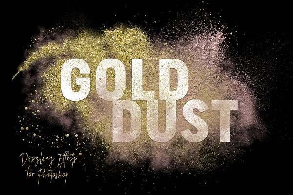 Download Gold Dust Glitter Effects