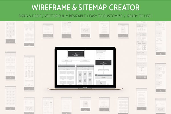 Download Wireframe and Sitemap Creator