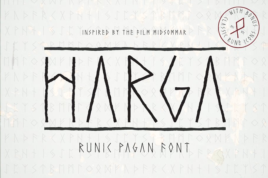 Download Harga Runic Pagan Font