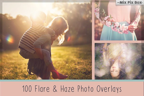 Download 100 Sun Flare & Haze Overlays