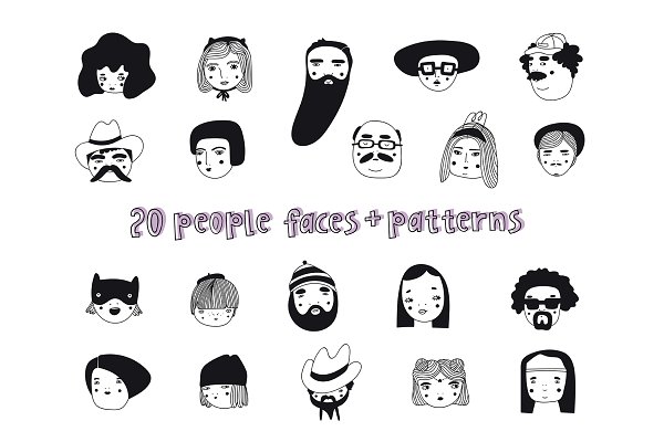 Download People faces