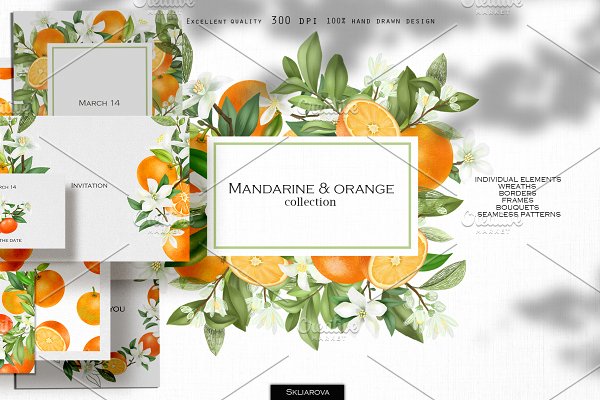 Download Mandarine & orange collection.