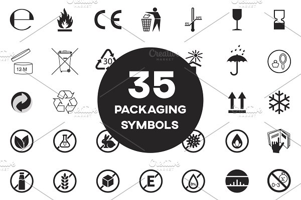 Download 35 Packaging Symbols