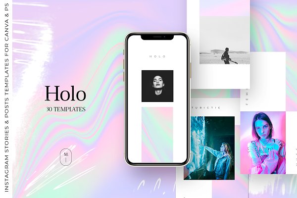 Download Holo Instagram Template