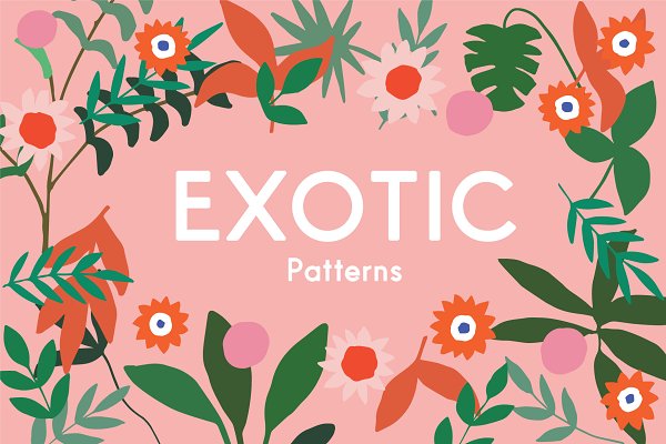 Download Exotic Vector Patterns