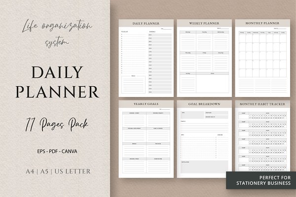 Download Daily & Weekly Planner