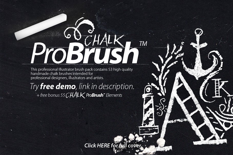 Download Chalk ProBrush™ + Bonus Elements