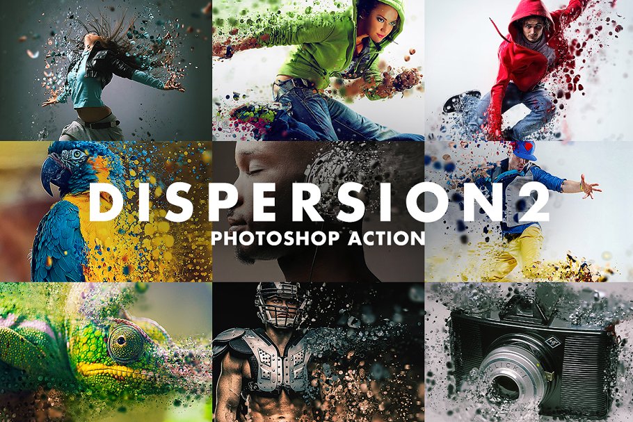 Download Dispersion 2 Photoshop Action
