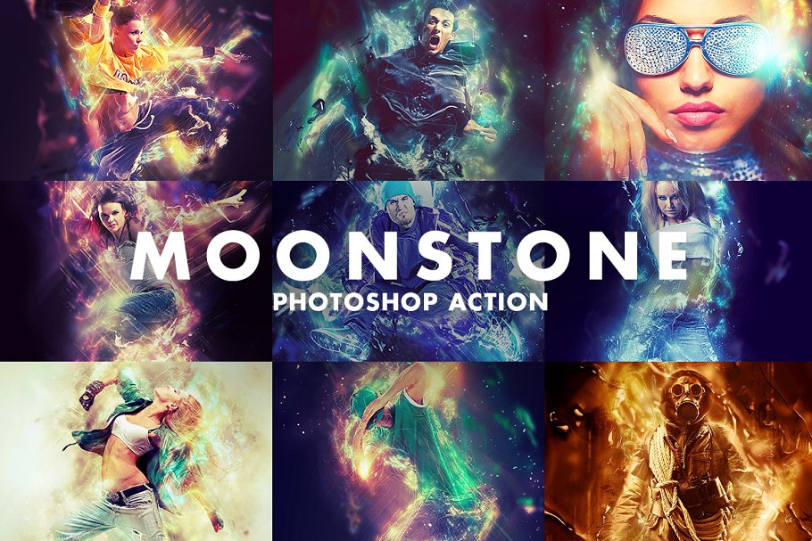 Download Moonstone Photoshop Action