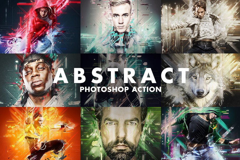 Download Abstract Photoshop Action