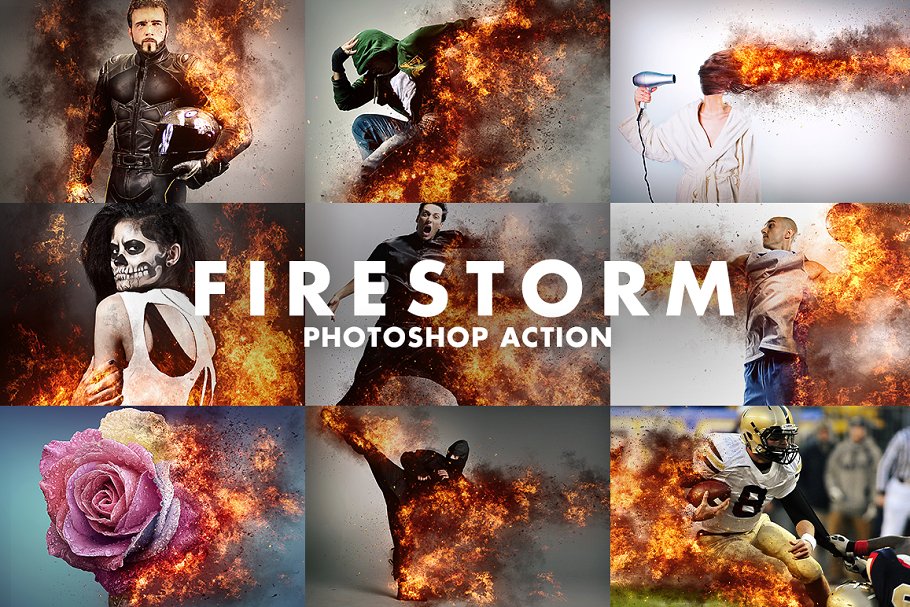 Download Firestorm Photoshop Action