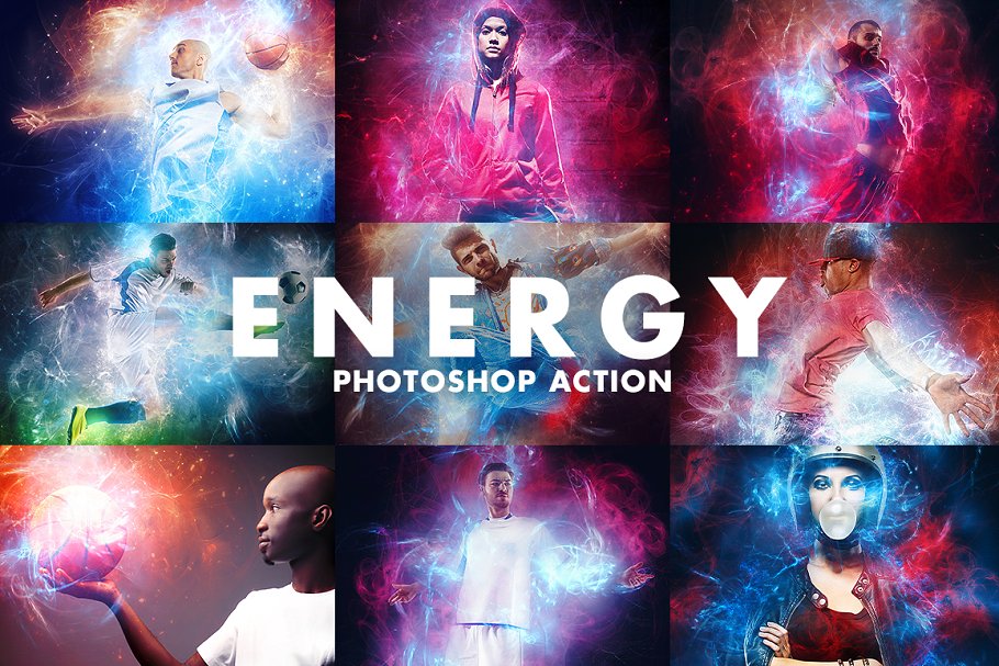 Download Energy Photoshop Action