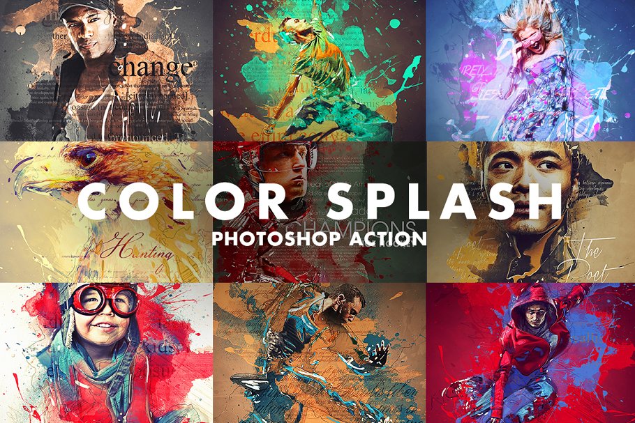 Download Color Splash Photoshop Action