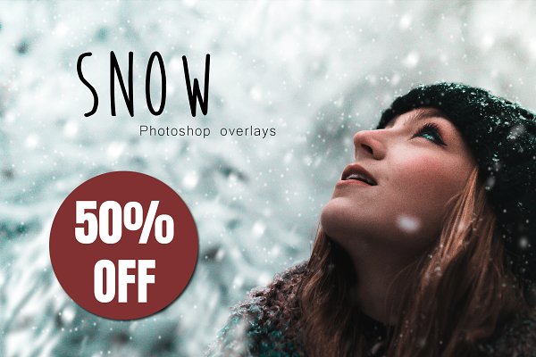 Download SALE-SNOW - Photoshop Overlay