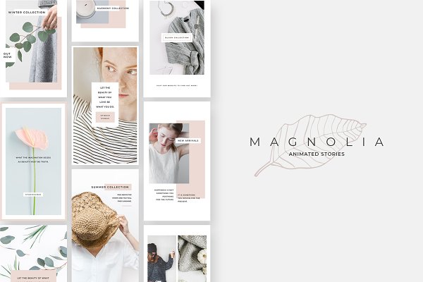 Download Magnolia Animated Instagram Stories