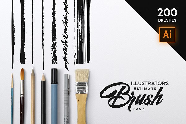 Download Illustrator's Ultimate Brush Pack