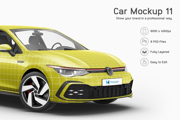Download Car Mockup 11