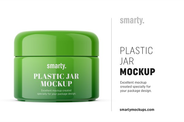 Download Cosmetic cream jar mockup