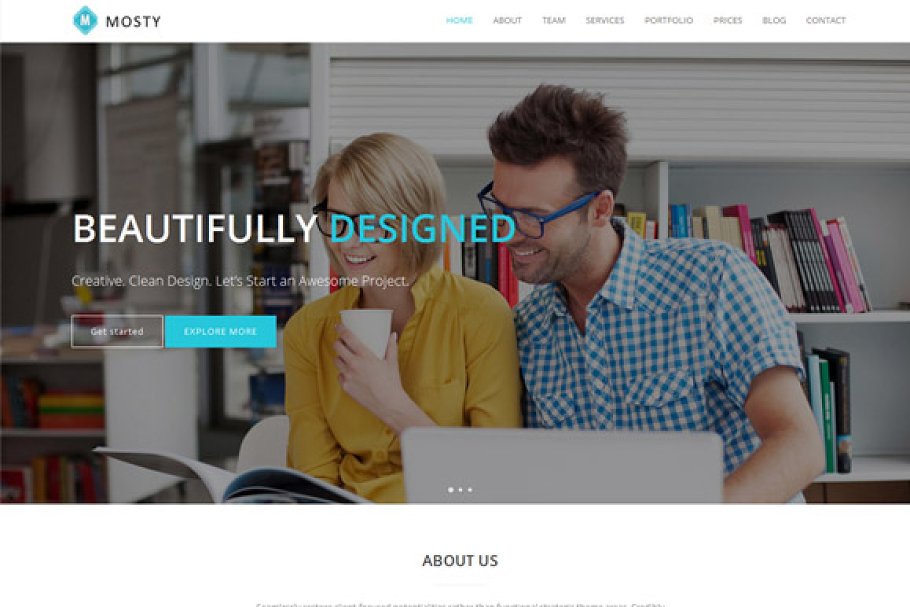 Download Mosty - Business Template