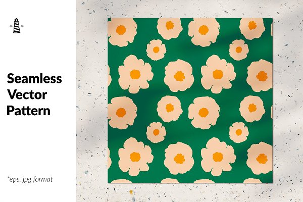Download Spring flower seamless pattern