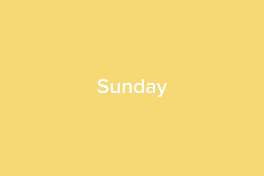 Download Sunday - One Page Portfolio Theme