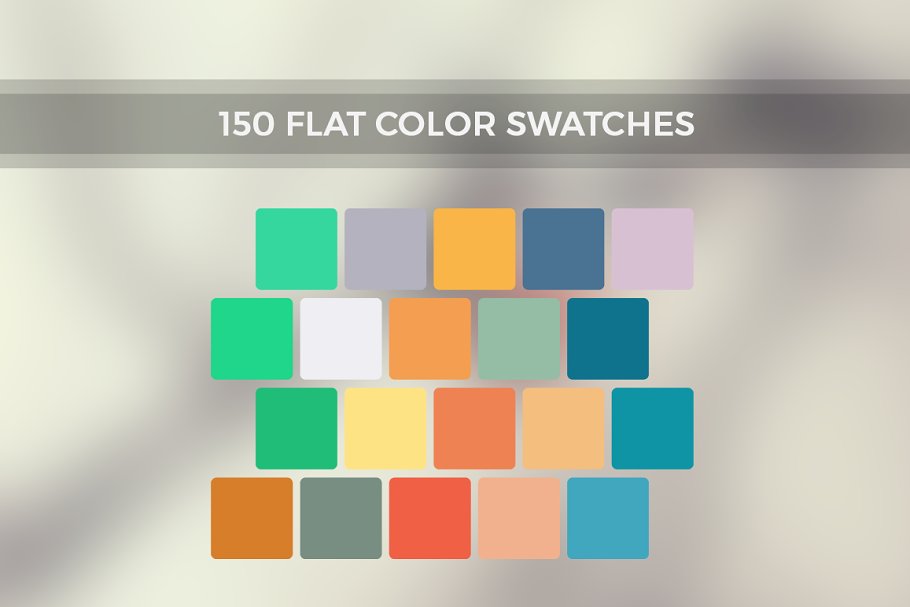 Download Inspire Me - 150 Flat Color Swatches
