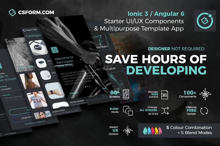 Download Ionic Multipurpose UI/UX Theme App