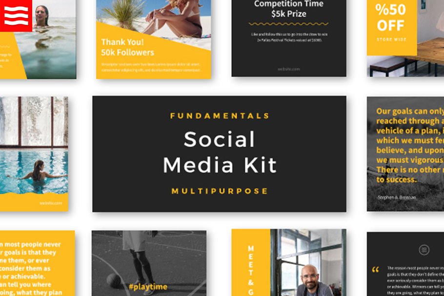 Download Fundamentals Social Media Kit