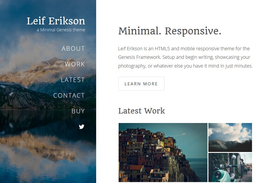 Download Leif Erikson - Minimal Genesis Theme