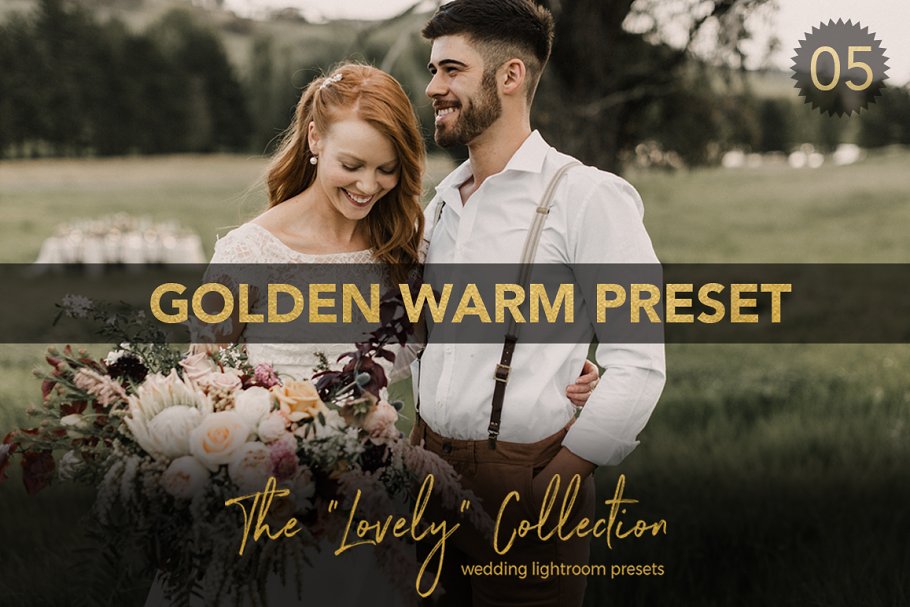 Download Golden Warm Wedding Lightroom Preset