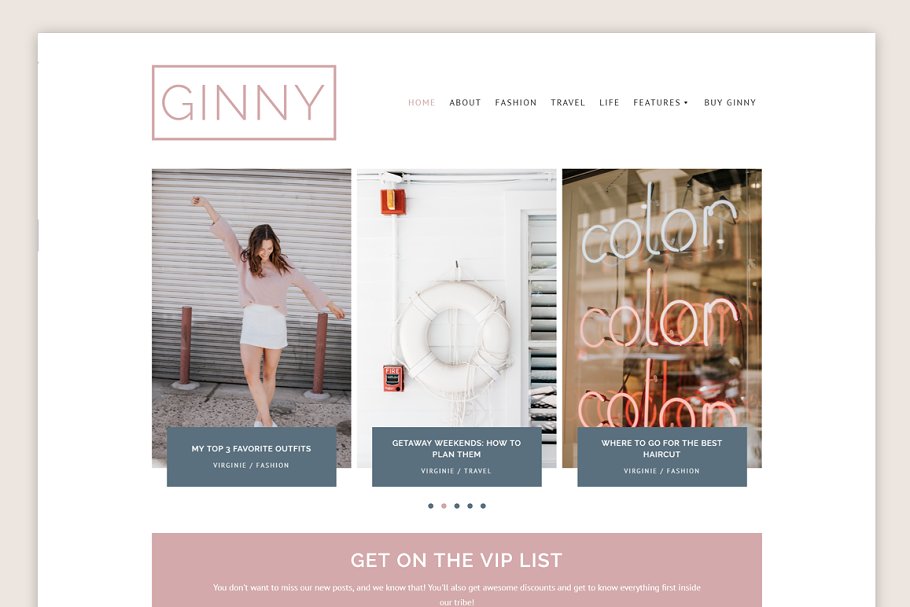 Download Ginny Theme • Genesis Framework