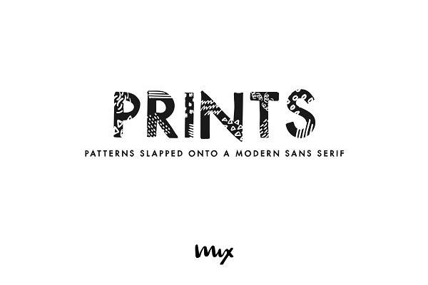 Download Prints — A Printed Sans Serif