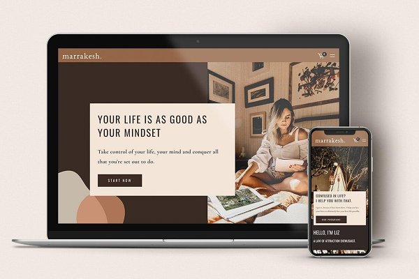 Download Website Template Kit for Squarespace