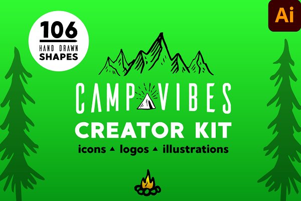 Download CAMP VIBES - Creator Kit