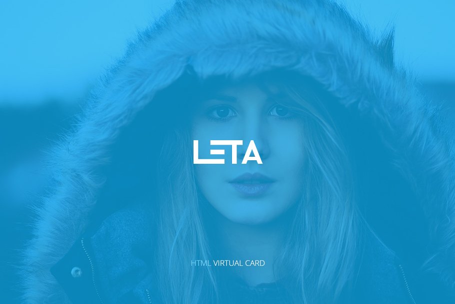 Download LETA - Responsive HTML Virtual Card