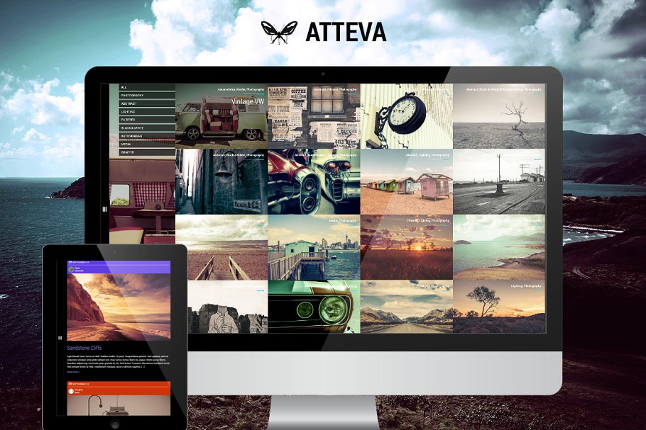 Download Atteva - Creative Blog and Portfolio