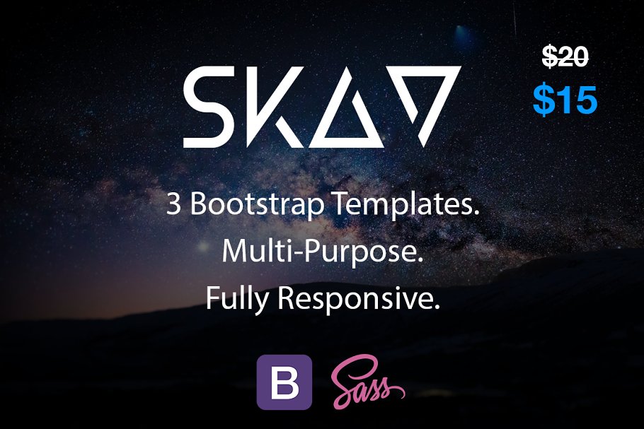 Download Skav / 3 Bootstrap Templates