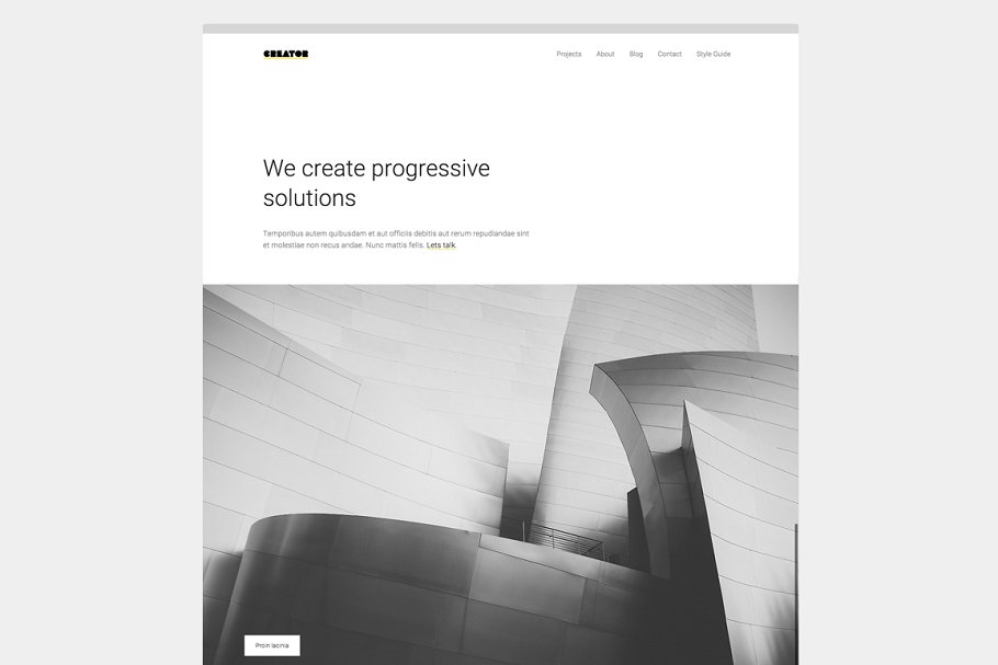 Download Creator. Minimal Theme for Creatives