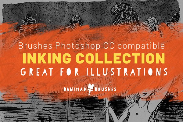 Download The Inking Collection Brushes