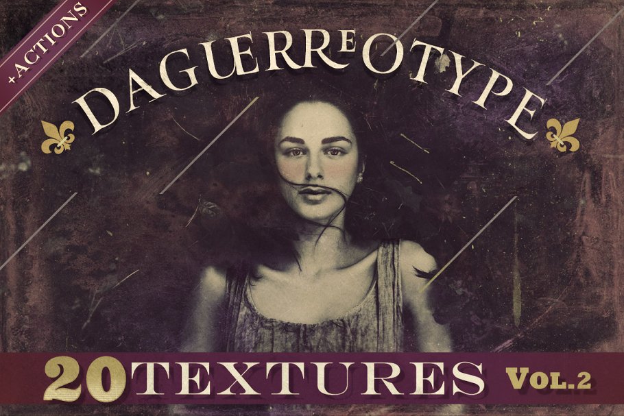 Download 20 Daguerreotype Textures&Actions v2