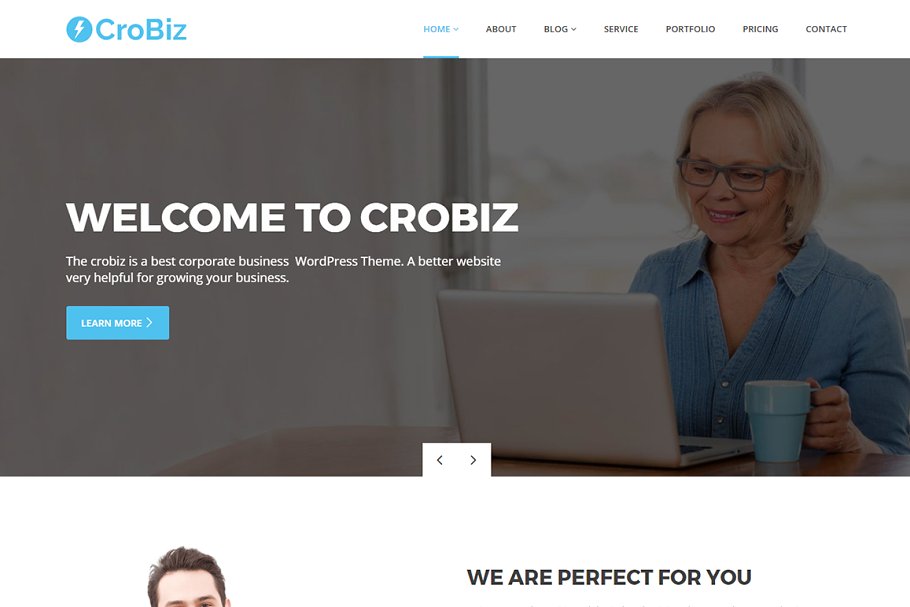 Download Crobiz - Corporate WordPress Theme