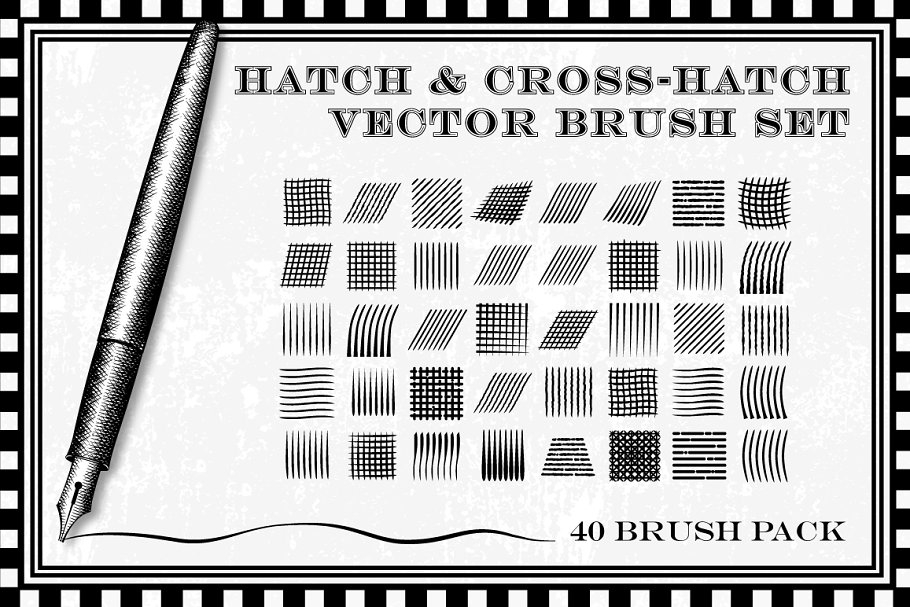 Download Hatch and Cross-Hatch Brushes