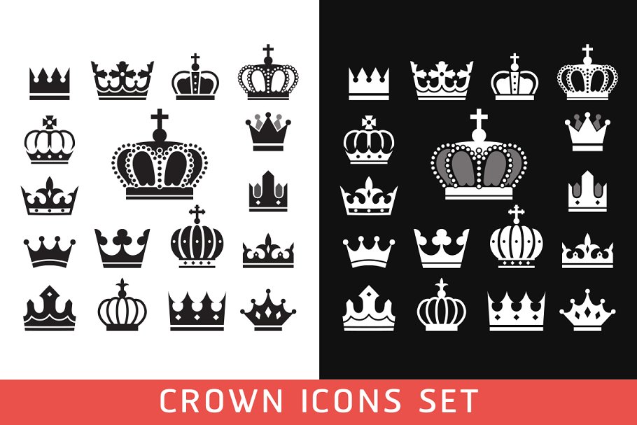 Download Crown Icons Set.