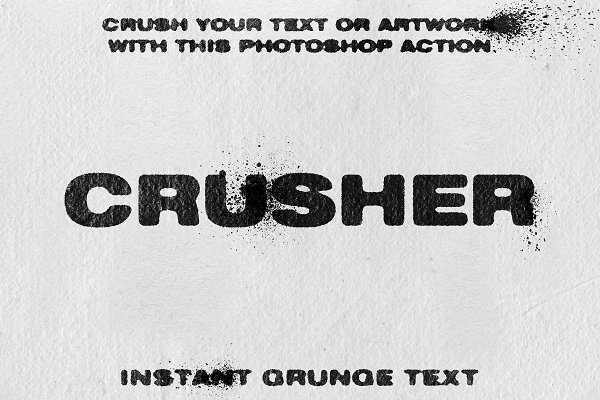 Download CRUSHER - Photoshop Action