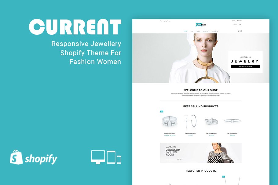 Download Current jewel Section Shopify Theme