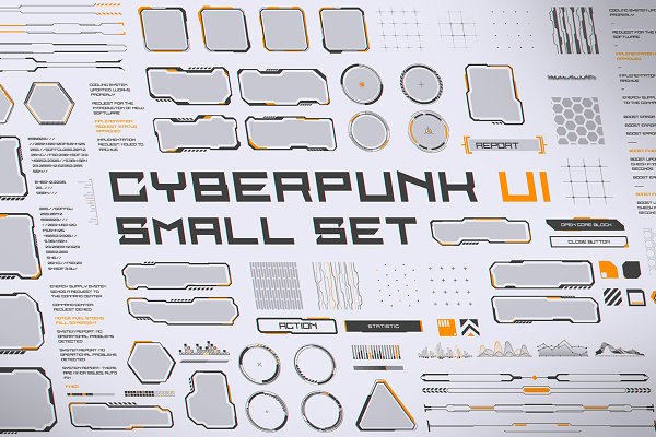 Download Cyberpunk UI Small Set