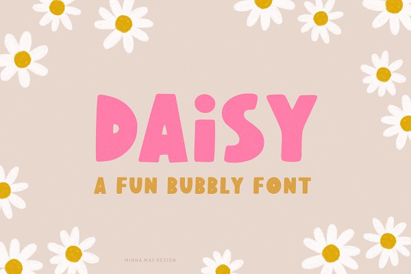 Download Daisy - Fun Bubbly Display Font