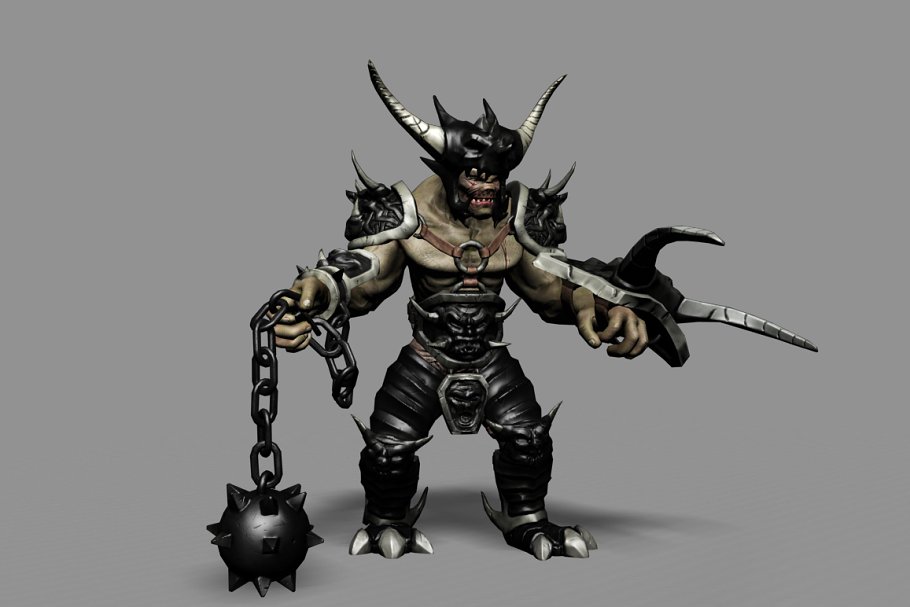 Download DARKNESS WARLORD fbx only