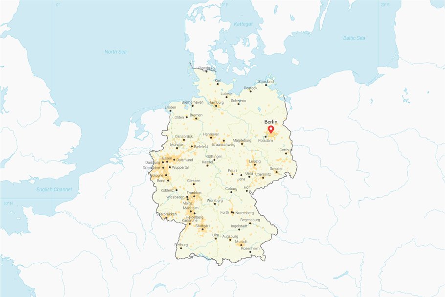 Download Map of Germany